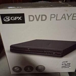 GPX Black Portable DVD Player - Slim Desktop DVD Drive